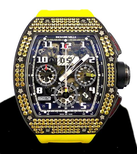 richard mille yellow diamond